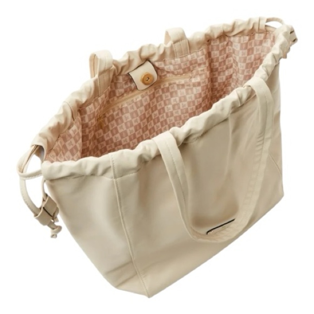 LONDON FOG Adjustable Irina Bucket Bagâ or TOTE in Vanilla. New. MSRP $108. - Picture 8 of 16